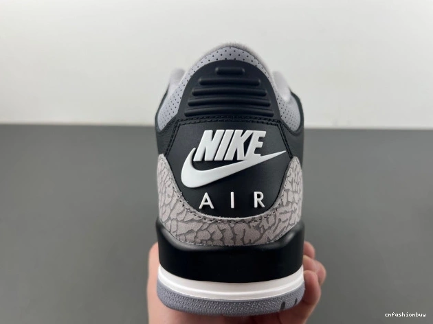 Black Cement Air 3 DN3707-010 Jordan 0802